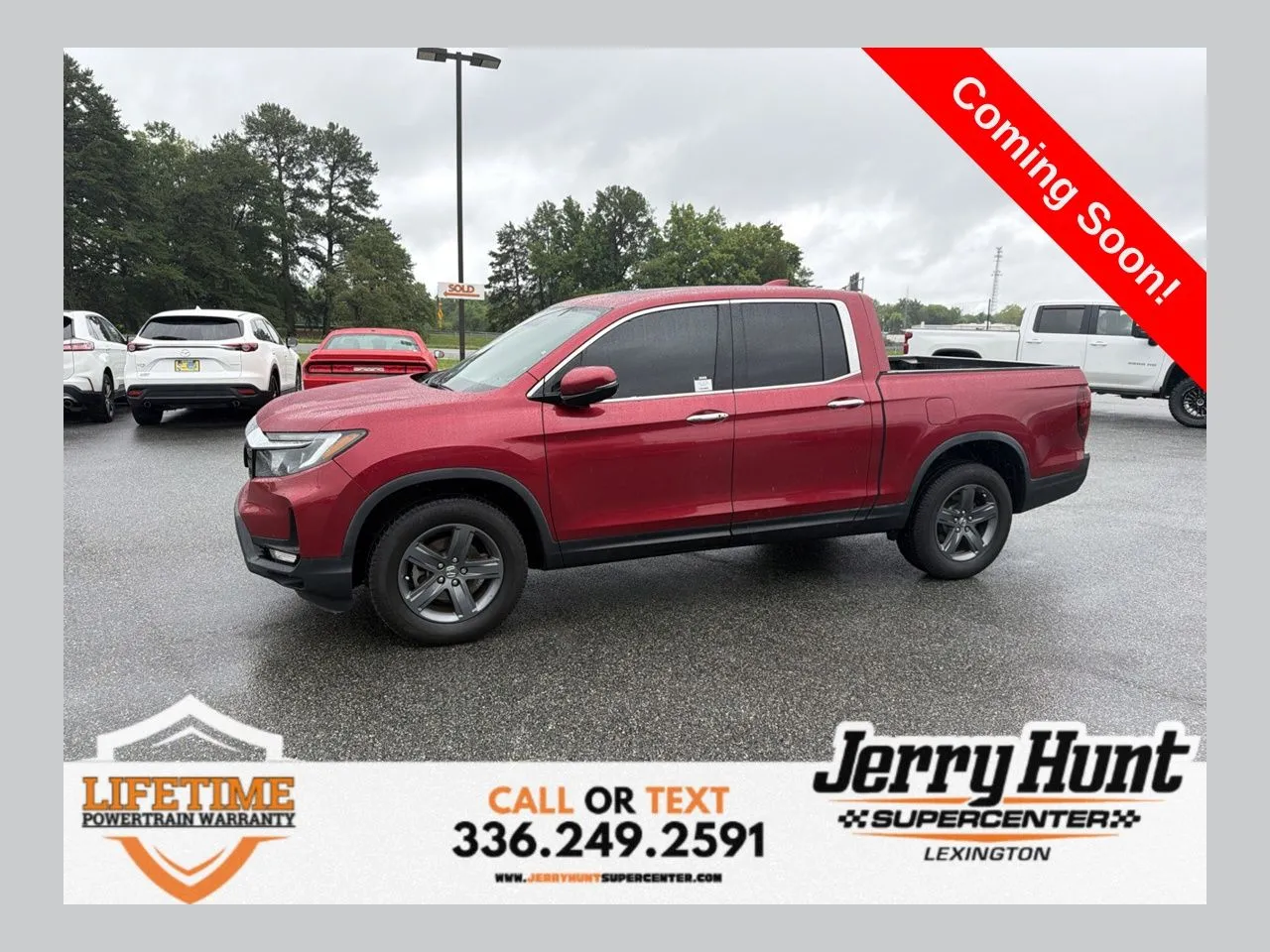 Red 2023 Honda Ridgeline RTL-E for sale in Lexington, NC