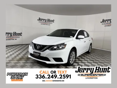 White 2019 Nissan Sentra S for sale in Lexington, NC