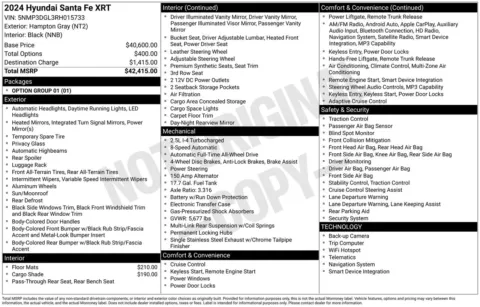 More photos of 2024 Hyundai Santa Fe XRT at Jerry Hunt Supercenter - Lexington, NC