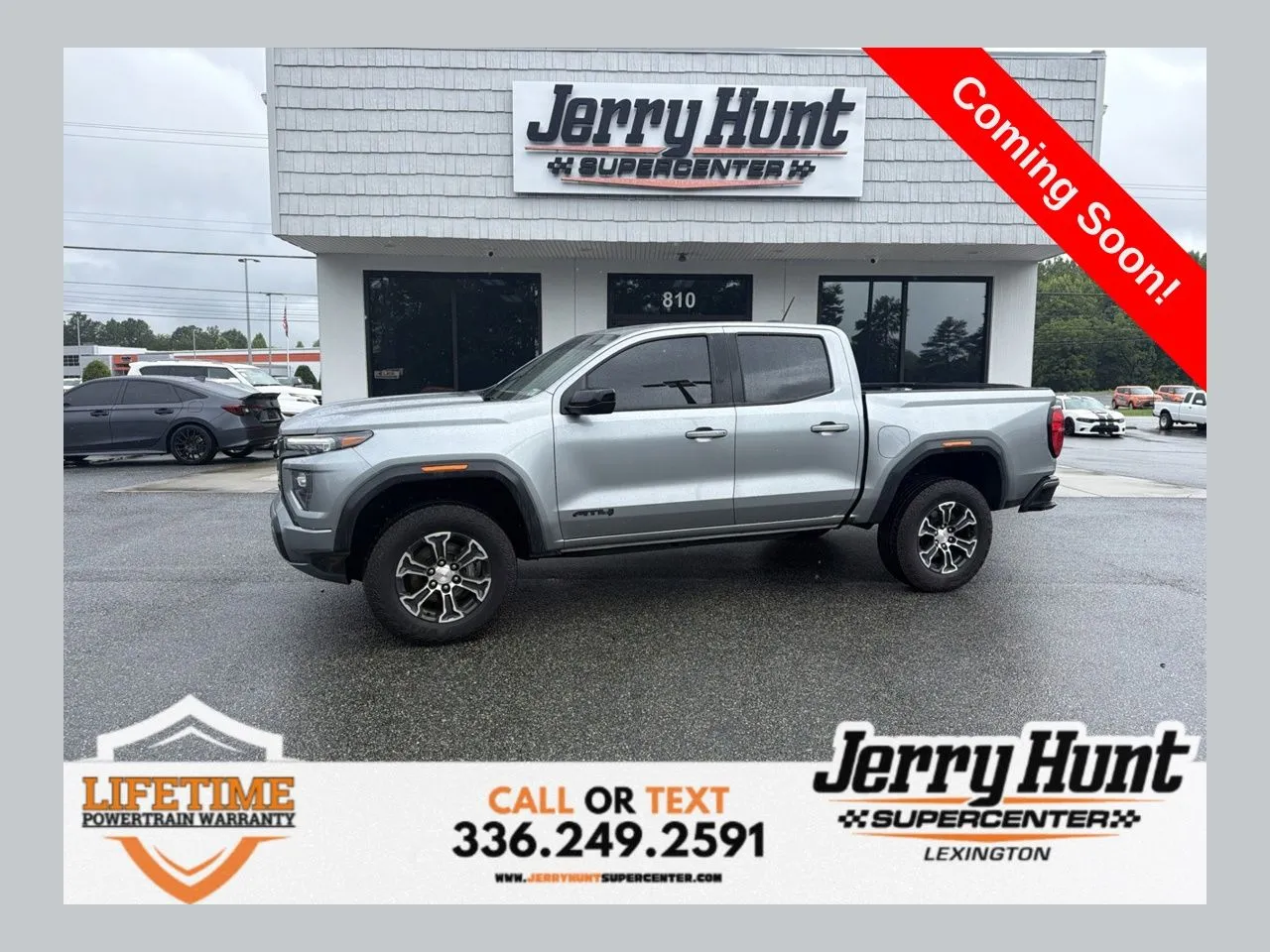 Gray 2024 GMC Canyon AT4 for sale in Lexington, NC