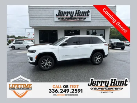 White 2024 Jeep Grand Cherokee Limited for sale in Lexington, NC