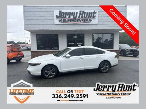White 2023 Honda Accord EX for sale in Lexington, NC