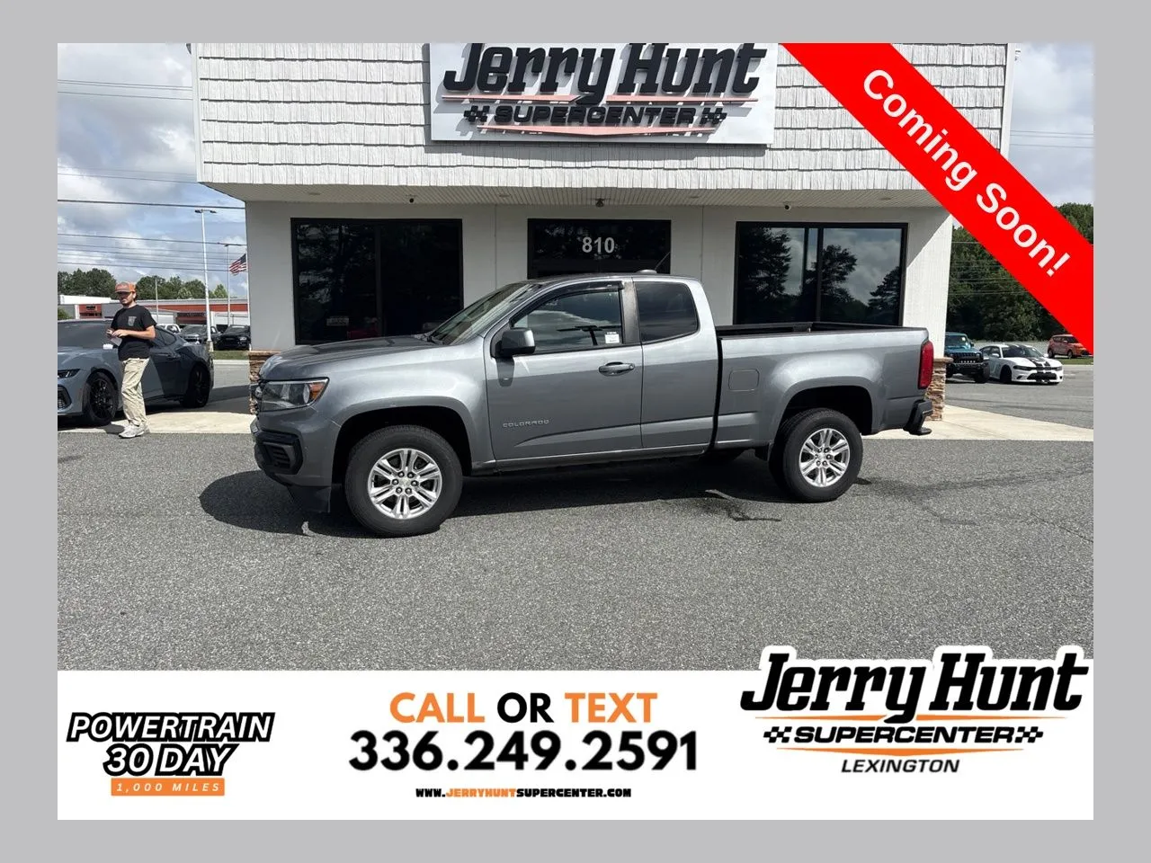 Gray 2021 Chevrolet Colorado LT for sale in Lexington, NC
