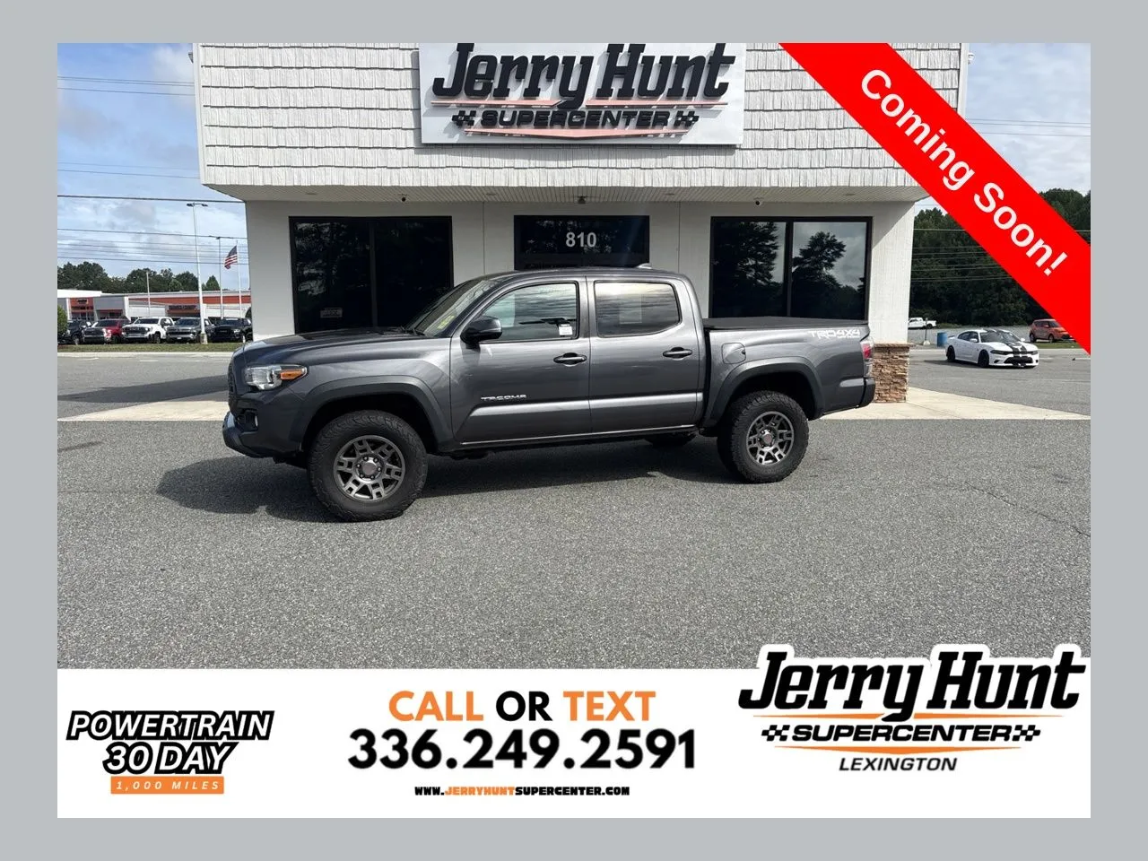 Gray 2021 Toyota Tacoma TRD Off-Road for sale in Lexington, NC