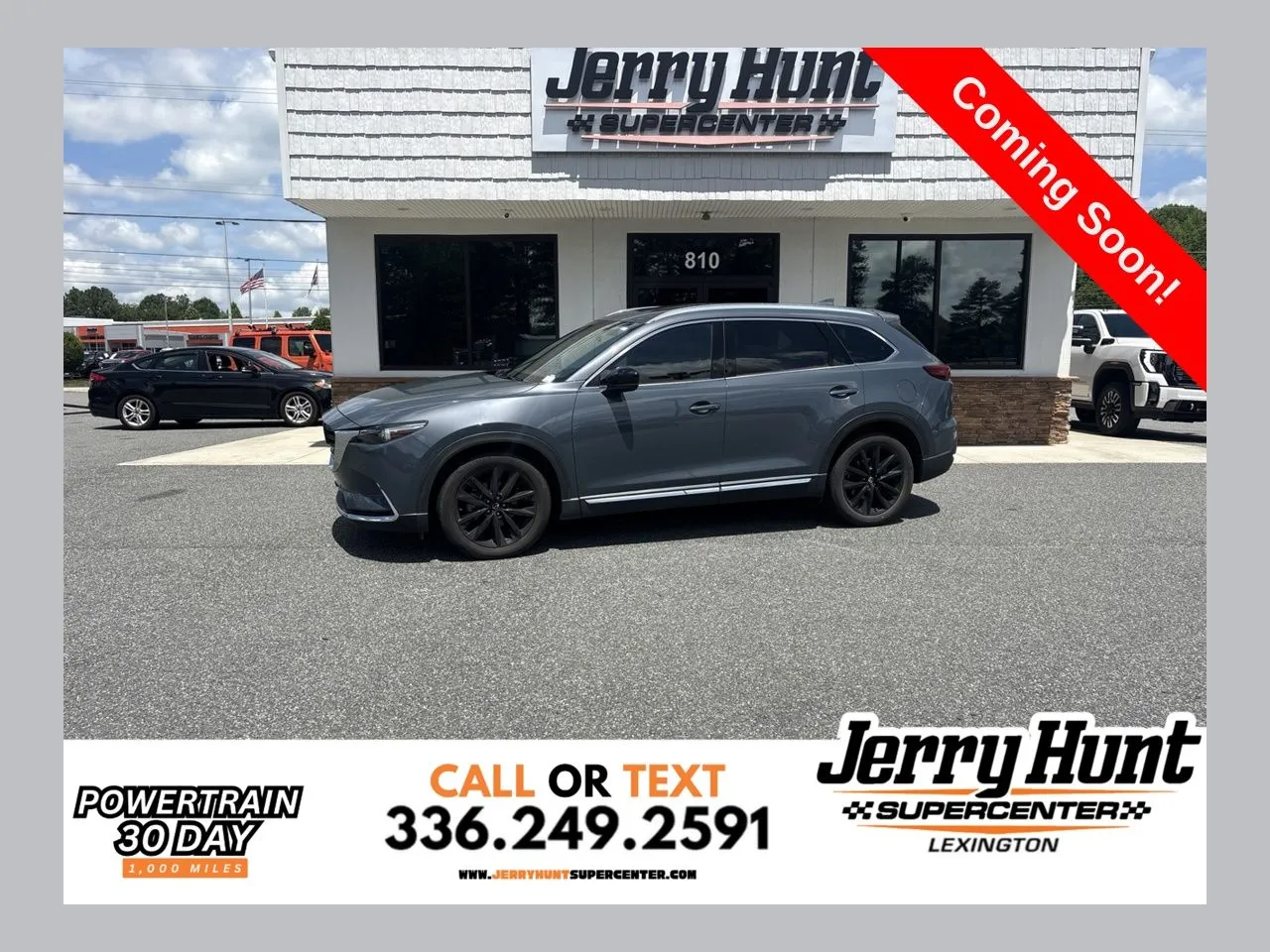 Gray 2021 Mazda CX-9 Carbon Edition for sale in Lexington, NC