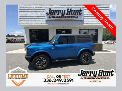 Blue 2023 Ford Bronco Outer Banks for sale in Lexington, NC