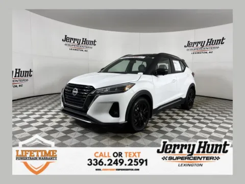 White 2023 Nissan Kicks SR for sale in Lexington, NC