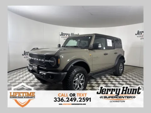 Photos of 2025 Ford Bronco Badlands for sale in Lexington, NC at Jerry Hunt Supercenter - Lexington