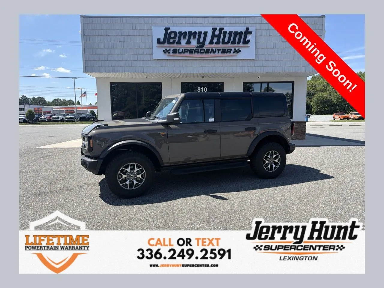 Gray 2025 Ford Bronco Badlands for sale in Lexington, NC
