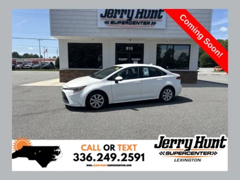 White 2021 Toyota Corolla LE for sale in Lexington, NC