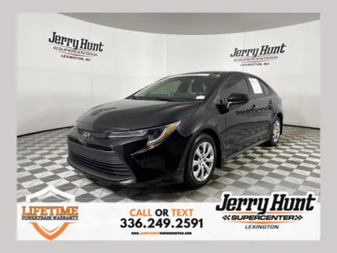 Black 2026 Toyota Corolla LE for sale in Lexington, NC
