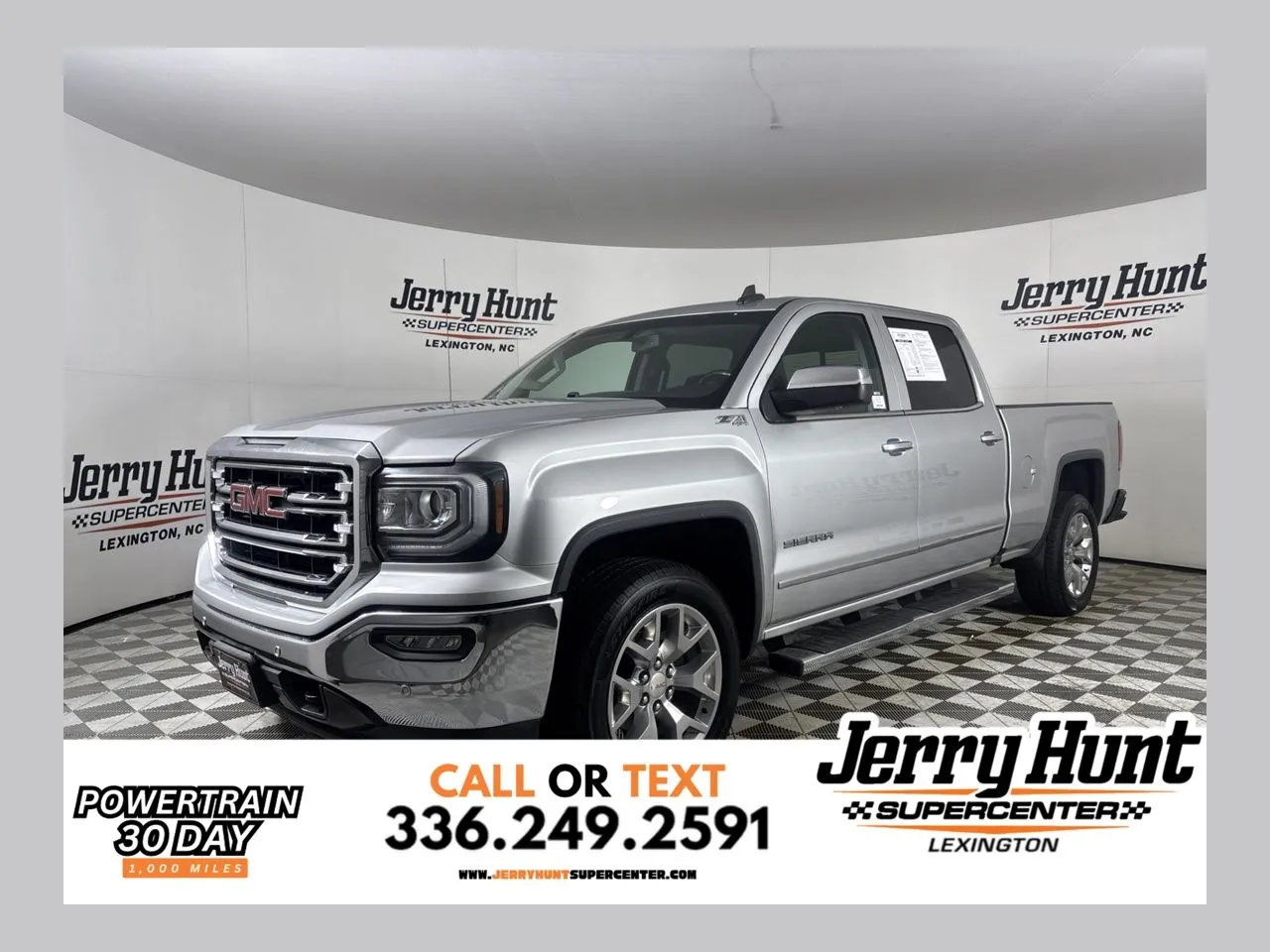 Silver 2018 GMC Sierra 1500 SLT for sale in Lexington, NC