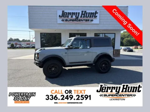 Gray 2021 Ford Bronco First Edition for sale in Lexington, NC