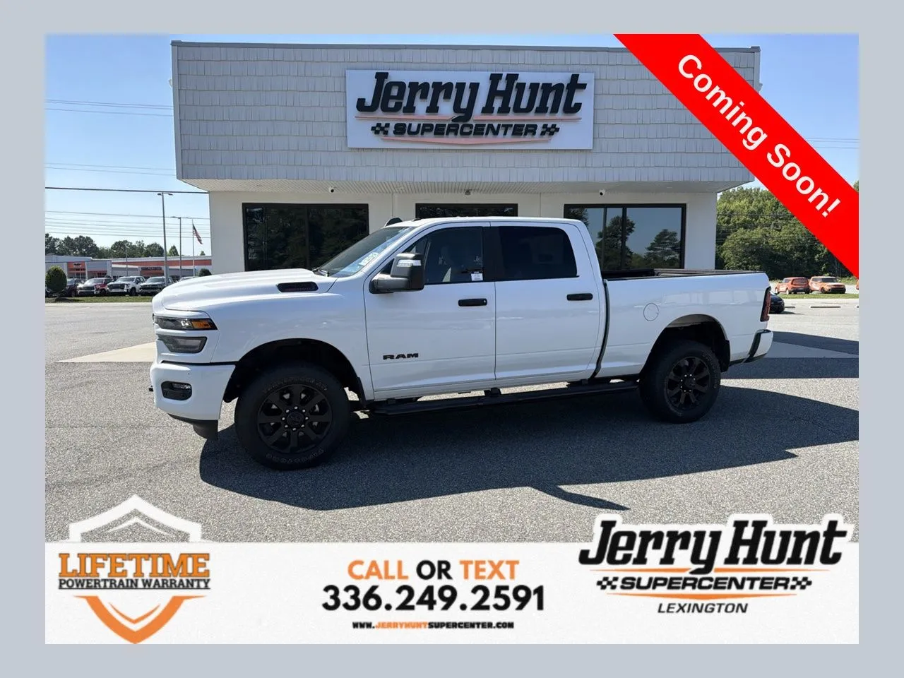 White 2025 Ram 2500 Big Horn for sale in Lexington, NC