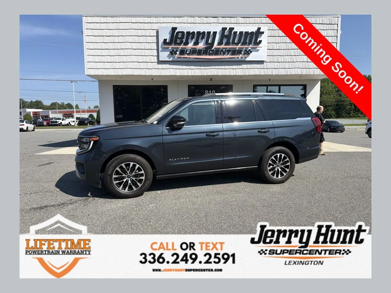 Blue 2025 Ford Expedition Platinum for sale in Lexington, NC