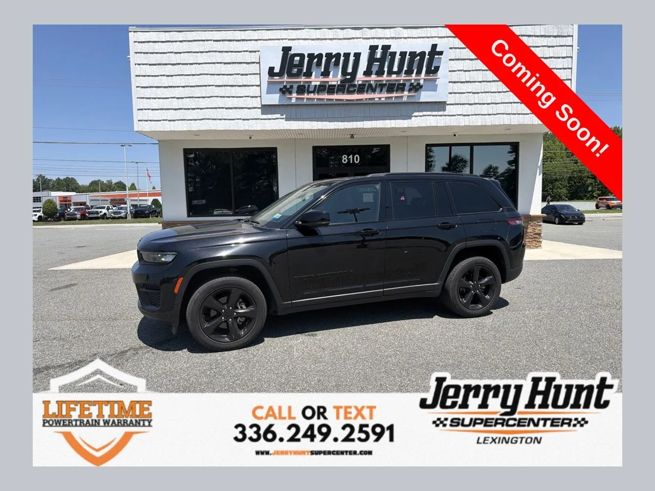 Black 2023 Jeep Grand Cherokee Altitude X for sale in Lexington, NC