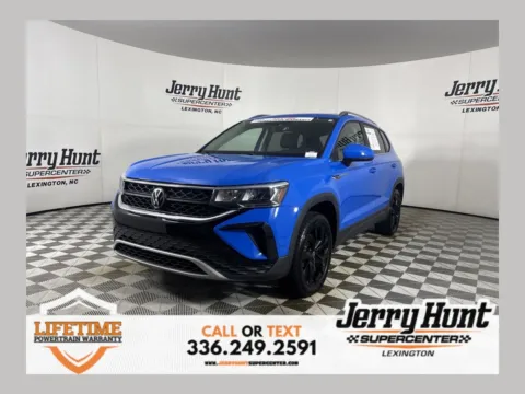 Blue 2023 Volkswagen Taos 1.5T SE for sale in Lexington, NC