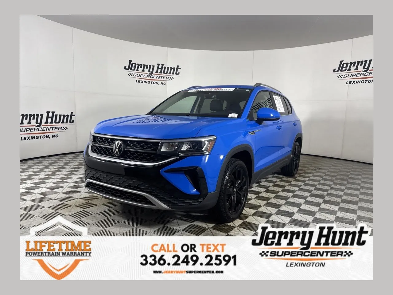 Blue 2023 Volkswagen Taos 1.5T SE for sale in Lexington, NC