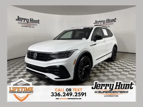 White 2024 Volkswagen Tiguan 2.0T SE R-Line Black for sale in Lexington, NC