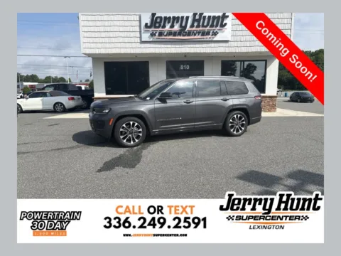 Gray 2021 Jeep Grand Cherokee L Overland for sale in Lexington, NC