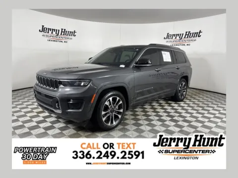 Gray 2021 Jeep Grand Cherokee L Overland for sale in Lexington, NC