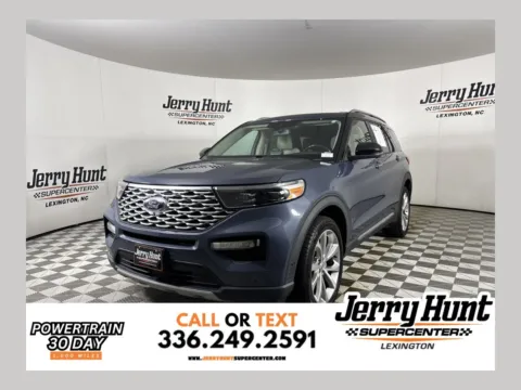 Blue 2021 Ford Explorer Platinum for sale in Lexington, NC