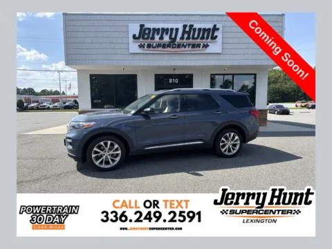 Blue 2021 Ford Explorer Platinum for sale in Lexington, NC