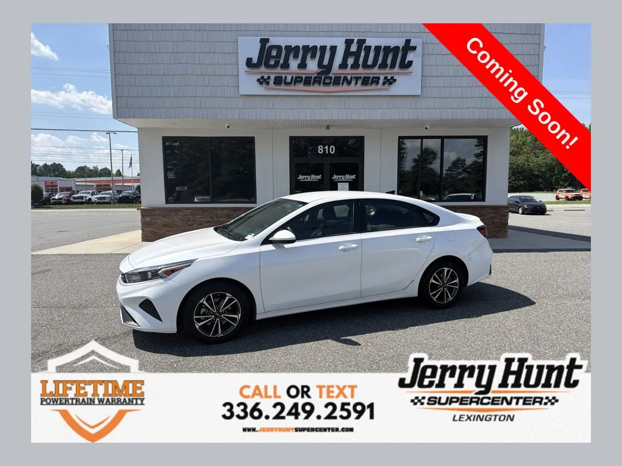 White 2024 Kia Forte LXS for sale in Lexington, NC