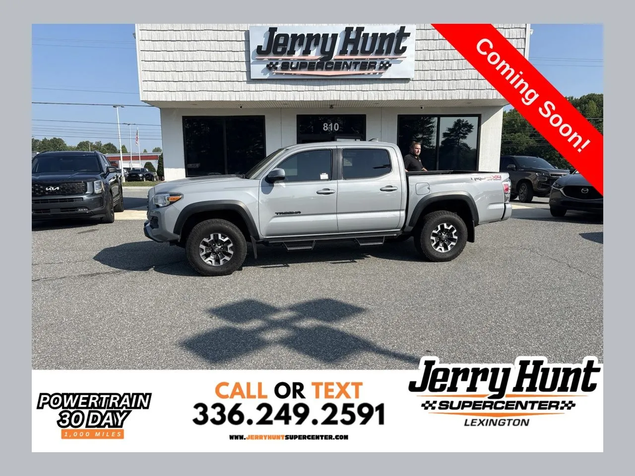 Gray 2020 Toyota Tacoma TRD Off-Road for sale in Lexington, NC