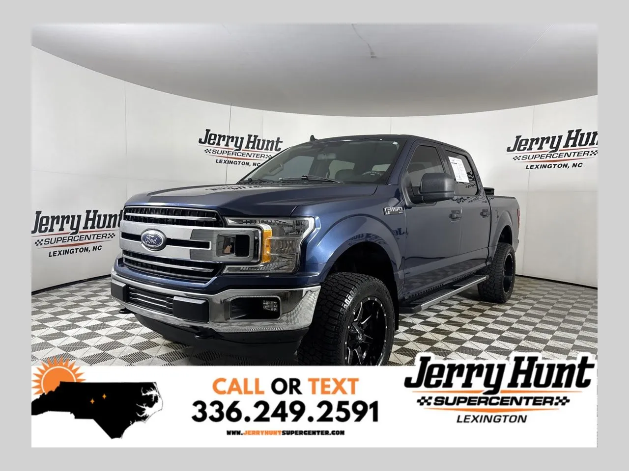 Blue 2019 Ford F-150 XLT for sale in Lexington, NC