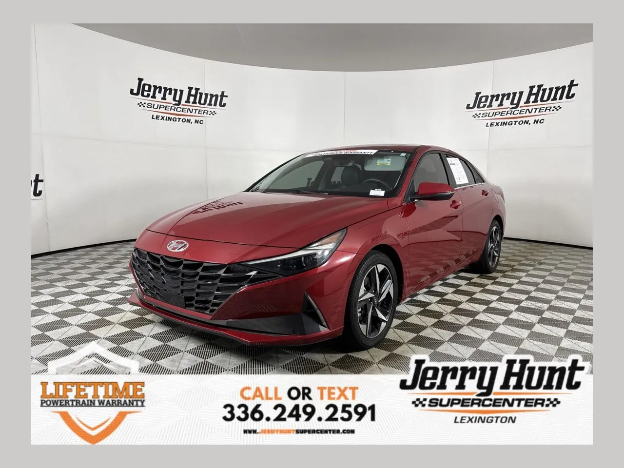 Red 2023 Hyundai Elantra Limited for sale in Lexington, NC