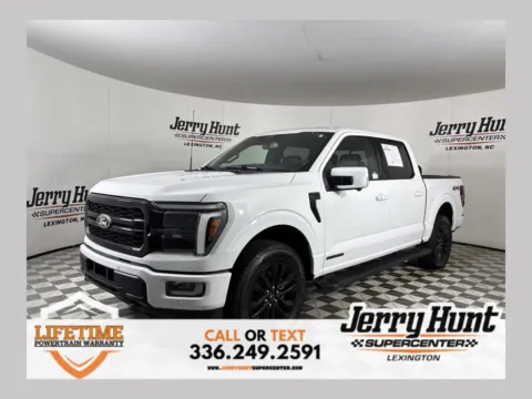 White 2024 Ford F-150 Lariat for sale in Lexington, NC