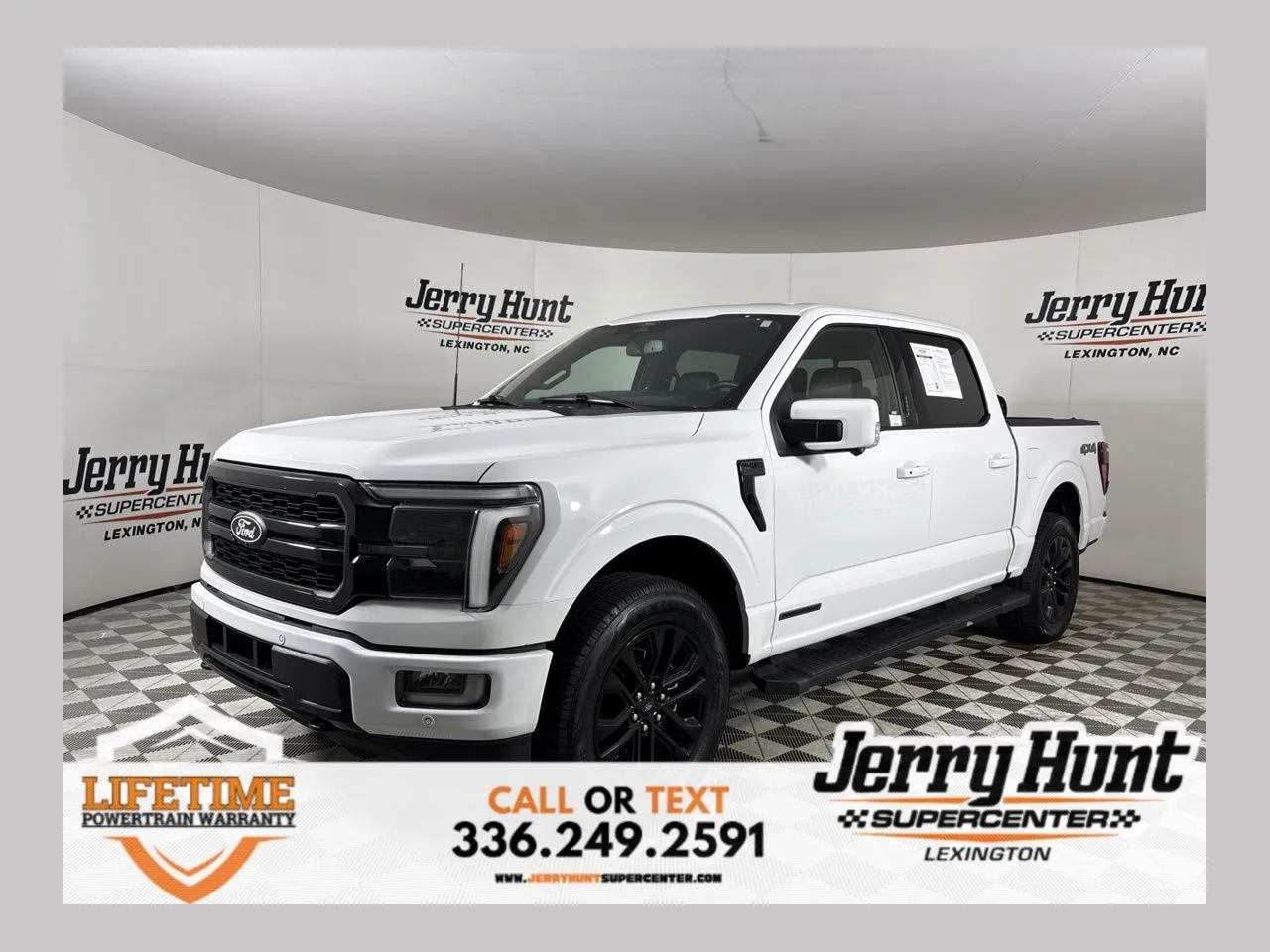 White 2024 Ford F-150 Lariat for sale in Lexington, NC