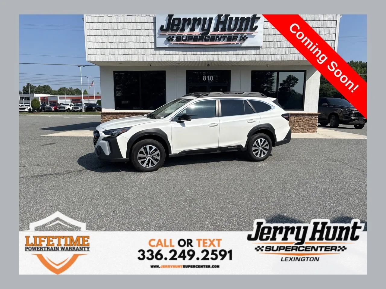 White 2025 Subaru Outback Premium for sale in Lexington, NC