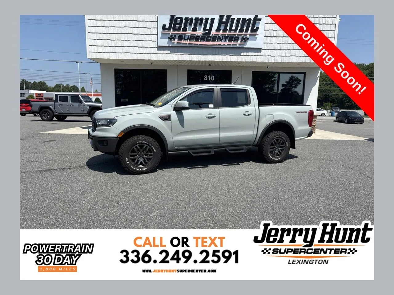 Gray 2021 Ford Ranger Lariat for sale in Lexington, NC