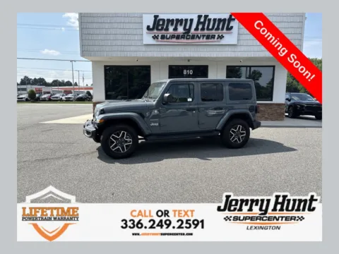 Gray 2024 Jeep Wrangler Sahara for sale in Lexington, NC
