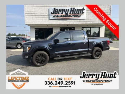Blue 2024 Ford F-150 Lariat for sale in Lexington, NC