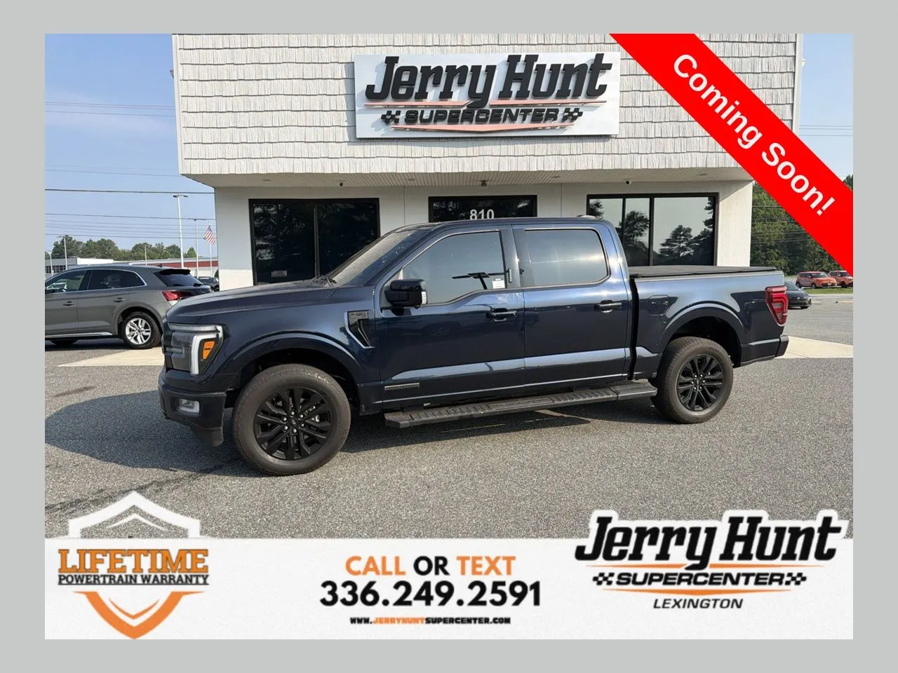 Blue 2024 Ford F-150 Lariat for sale in Lexington, NC