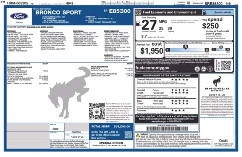 More photos of 2025 Ford Bronco Sport Outer Banks at Jerry Hunt Supercenter - Lexington, NC
