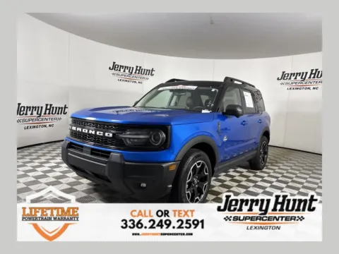 Blue 2025 Ford Bronco Sport Outer Banks for sale in Lexington, NC