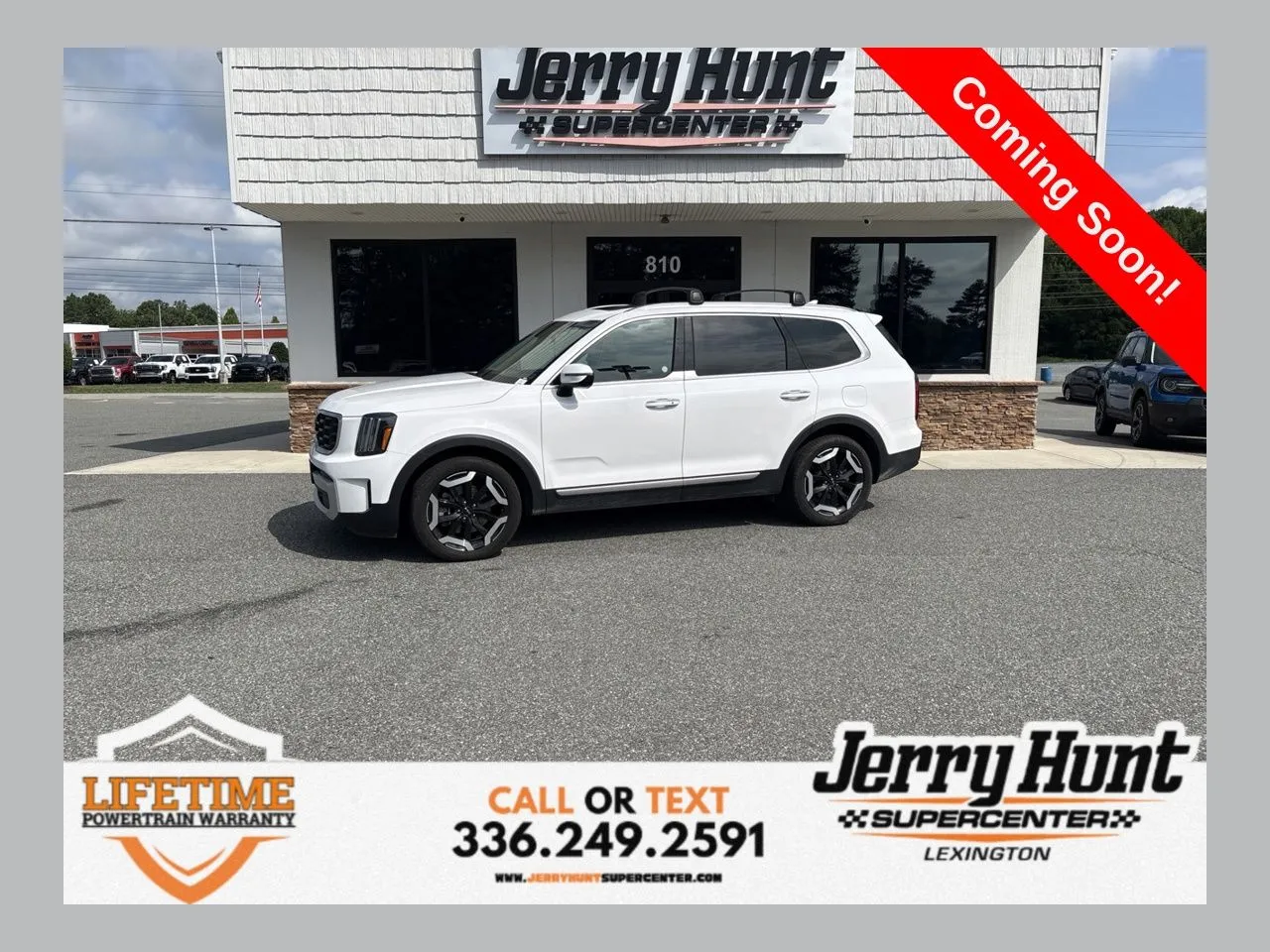 White 2025 Kia Telluride S for sale in Lexington, NC