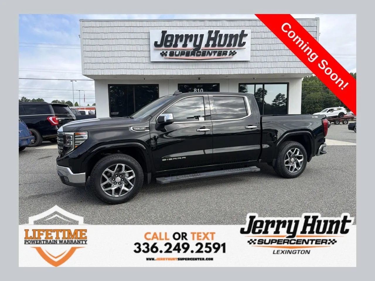 Black 2022 GMC Sierra 1500 SLT for sale in Lexington, NC