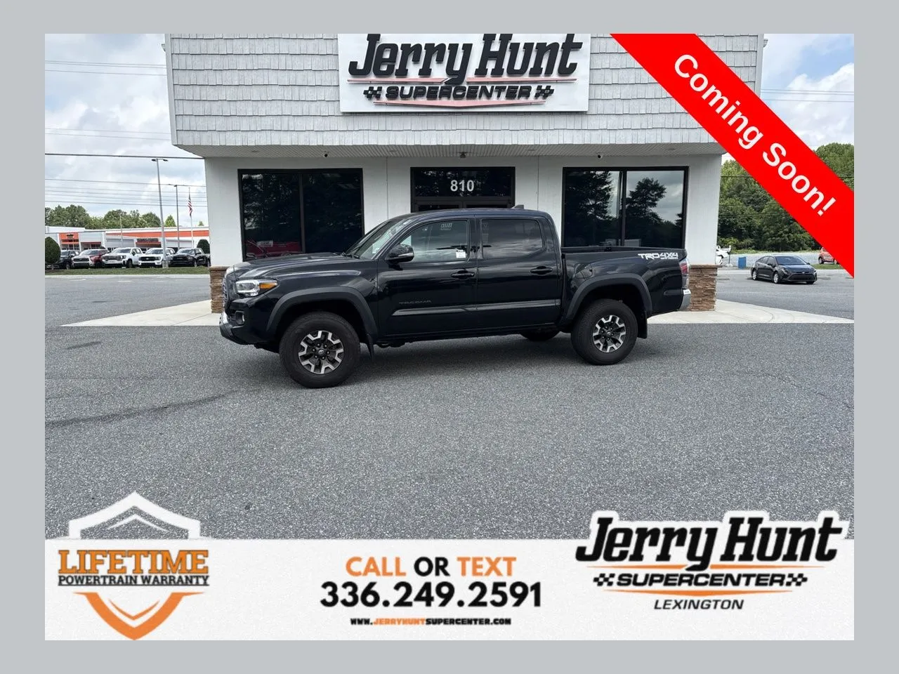 Black 2023 Toyota Tacoma TRD Off-Road for sale in Lexington, NC