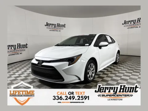 White 2026 Toyota Corolla LE for sale in Lexington, NC