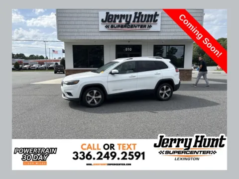 White 2019 Jeep Cherokee Limited for sale in Lexington, NC