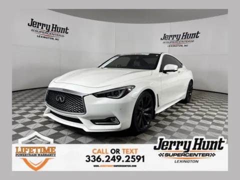 White 2022 INFINITI Q60 LUXE for sale in Lexington, NC