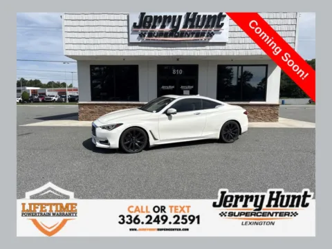 White 2022 INFINITI Q60 LUXE for sale in Lexington, NC