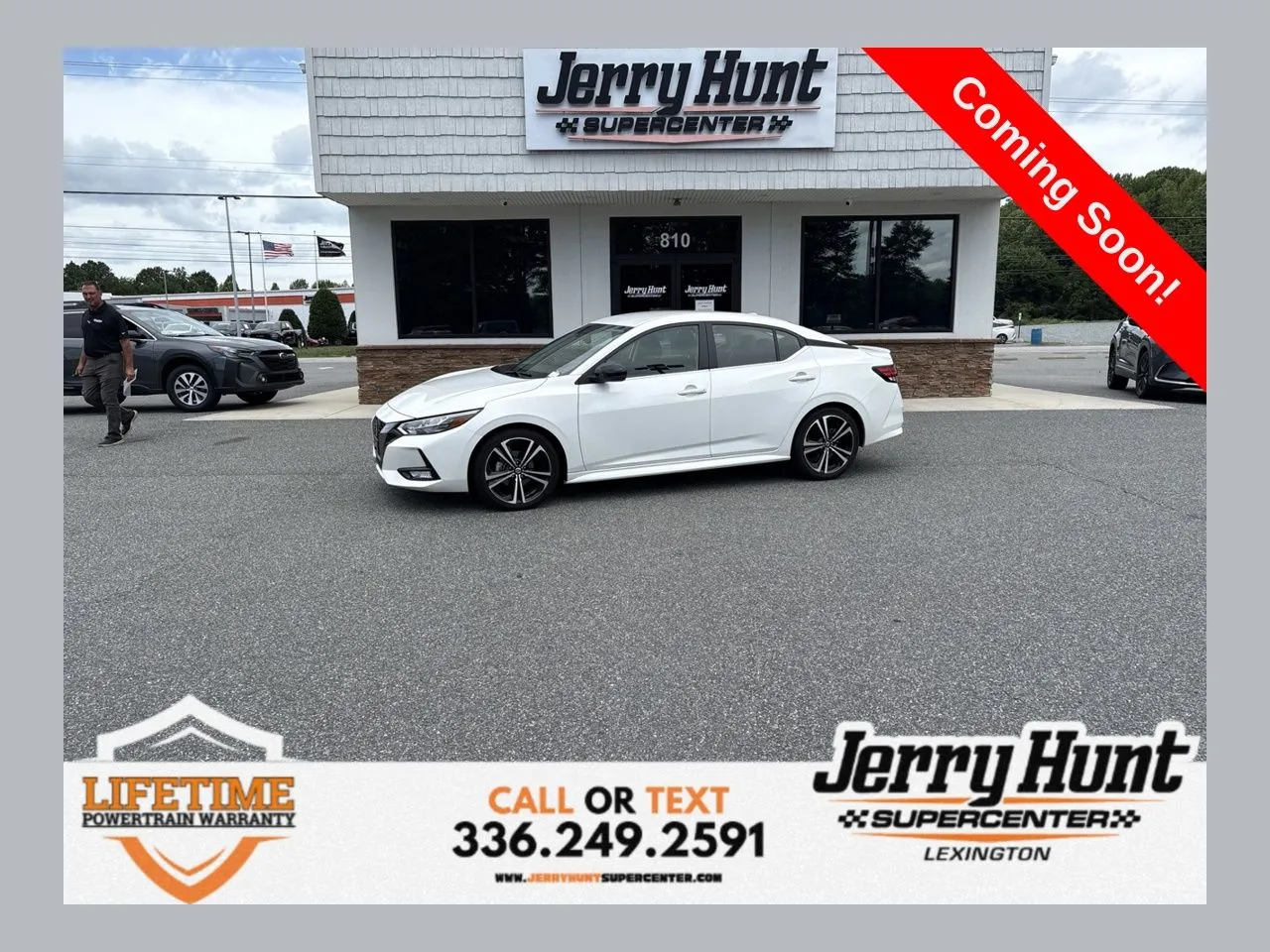 White 2023 Nissan Sentra SR for sale in Lexington, NC