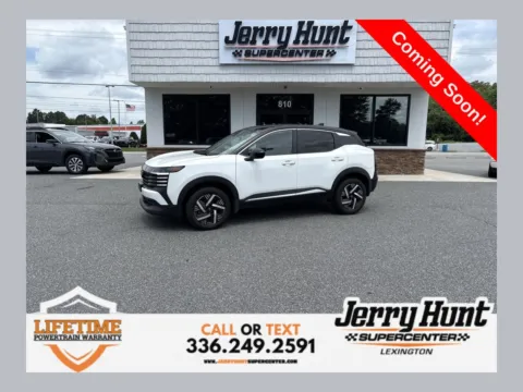 White 2025 Nissan Kicks SV for sale in Lexington, NC