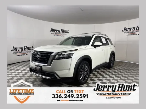 White 2023 Nissan Pathfinder SL for sale in Lexington, NC